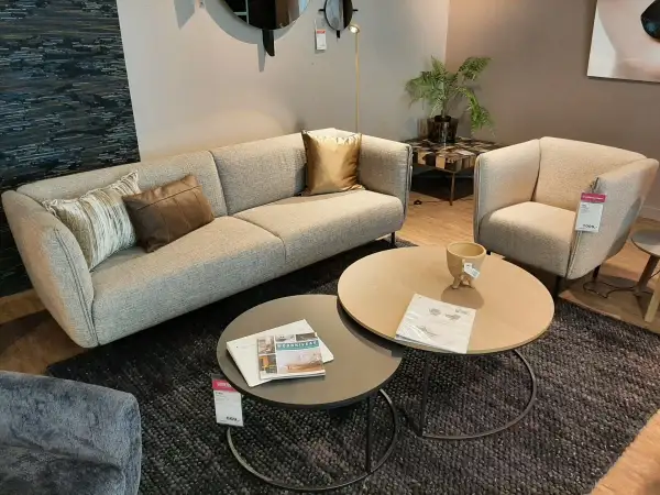 Moome Lou 3-zitsbank met fauteuil - Materiaal