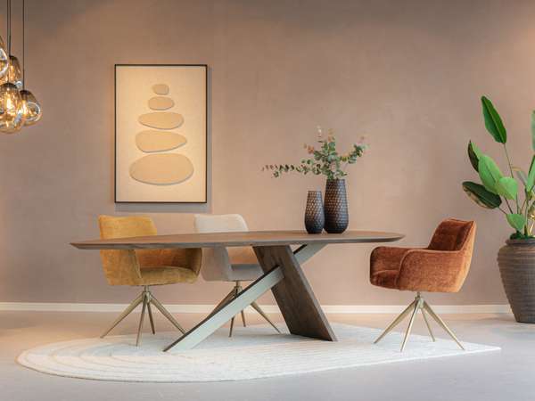 RT Design Massimo eetkamerstoel (set van 3) - Materiaal