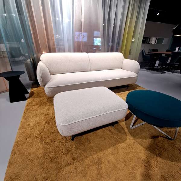 bert plantagie Arizona 3-zitsbank met hocker - Showroom