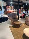 Montis Fabian draaifauteuil met poef - Materiaal