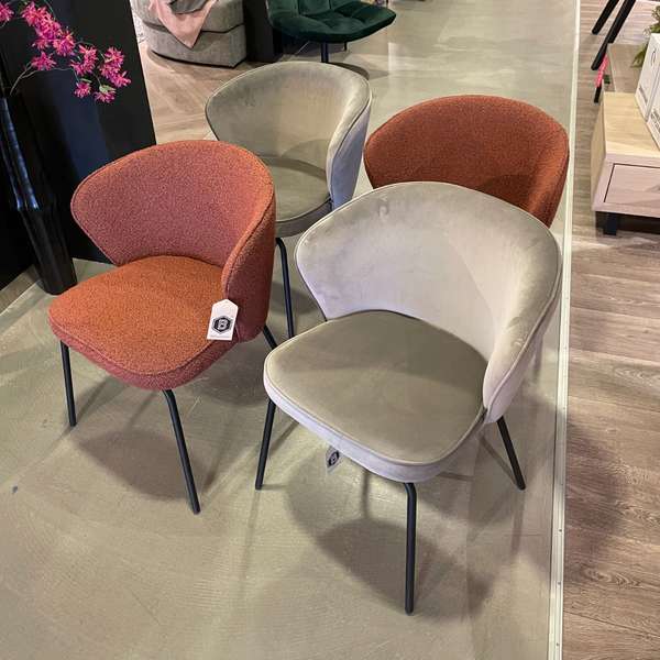 Be Pure Home Admit eetkamerstoel (set van 4) - Materiaal