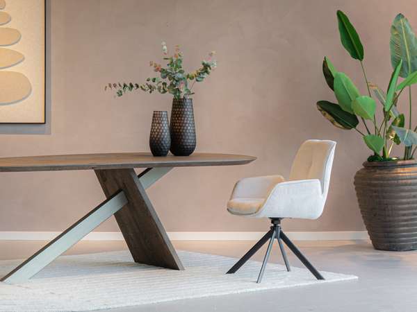 RT Design Cortona eetkamerstoel - Materiaal