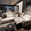 Natuzzi Houston hoekbank - Materiaal