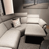 Natuzzi Houston hoekbank - Materiaal