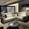 Natuzzi Houston hoekbank - Materiaal