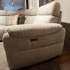 Natuzzi Houston hoekbank - Materiaal