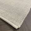 Brinker Carpets White Black Warp vloerkleed - 160x230 - Materiaal