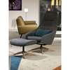 Montis Puk fauteuil met poef - Materiaal