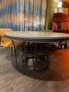 Iccoon Circle eettafel - Ø140 - Materiaal