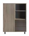 Melton wandkast - Materiaal