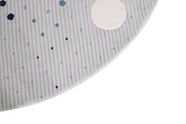 The Wool Studio Dots vloerkleed - Materiaal