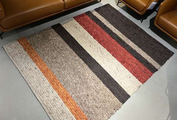Perletta Structures Mix vloerkleed - 170x230 - Materiaal