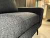 Cartel Living Fox 2,5-zitsbank met poef - Materiaal