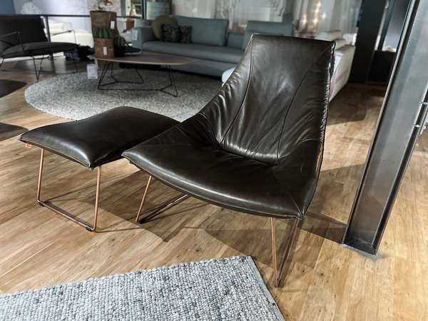 Jess Design Beal fauteuil met voetenbank - Materiaal