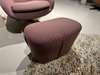 Pode Sparkle fauteuil met poef - Vooraanzicht