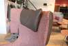Leolux Caruzzo relaxfauteuil met poef - Materiaal