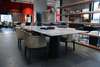 Poltrona Frau Mesa Due eettafel - 260x110 - Materiaal