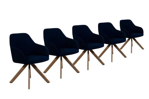 Arco Ease eetkamerstoel (set van 5) - Materiaal