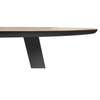 Topform Certo eettafel - Ø150 - Zijaanzicht rechts