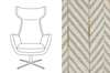 Versmissen Studio C fauteuil - Materiaal