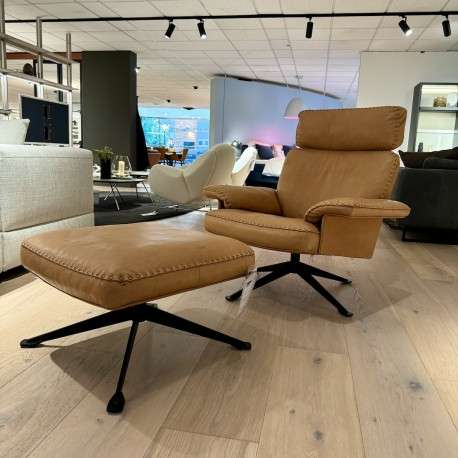 de Sede DS-31 draaifauteuil met poef - Materiaal