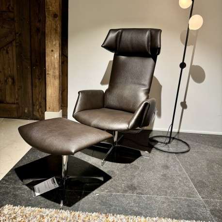 de Sede DS-343 relaxfauteuil met poef - Showroom