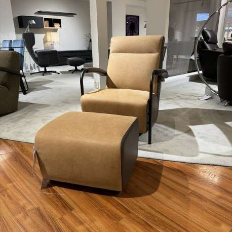 Leolux Scylla fauteuil met poef - Materiaal