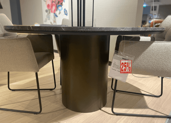 Van Beek Clint eettafel - Ø130