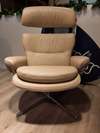 Stressless Rome relaxfauteuil met poef - Materiaal
