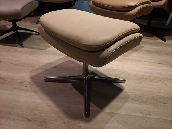 Stressless Rome relaxfauteuil met poef - Materiaal