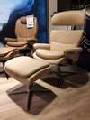 Stressless Rome relaxfauteuil met poef - Materiaal