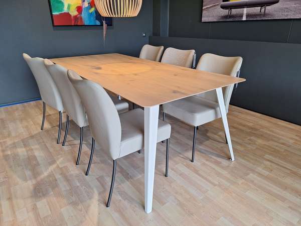Seuren Spike eettafel - 220x100 - Materiaal