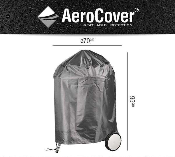 AeroCover Barbecuehoes 67 cm tuinaccessoires - Materiaal