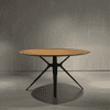 Seuren Zwaan eettafel - Ø140 - Materiaal