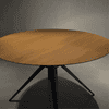 Seuren Zwaan eettafel - Ø140 - Materiaal