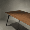 Seuren Spike eettafel - 220x100 - Zijaanzicht rechts