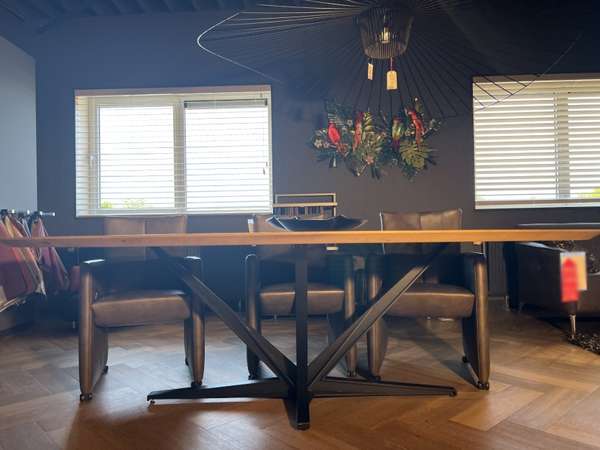 Private Label Star eettafel - 260x130 - Materiaal