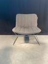 bert plantagie Draat fauteuil met poef - Materiaal