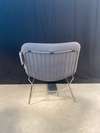 bert plantagie Draat fauteuil met poef - Materiaal