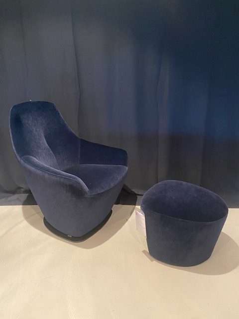 Leolux Cantate fauteuil met poef - Materiaal