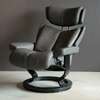 Stressless Magic Small relaxfauteuil met voetenbank - Materiaal