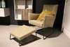 Cartel Living Bobbi fauteuil met poef - Materiaal