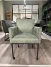 In.House Rona eetkamerstoel (set van 3) met eetbank - Materiaal