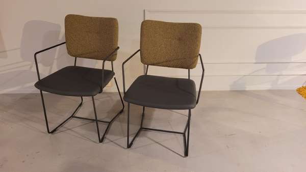 bert plantagie Kiko eetkamerstoel (set van 2) - Materiaal