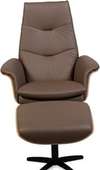 Gealux Medusa relaxfauteuil met hocker - Materiaal