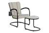 Dutch Originals Gispen 412S fauteuil met hocker - Materiaal