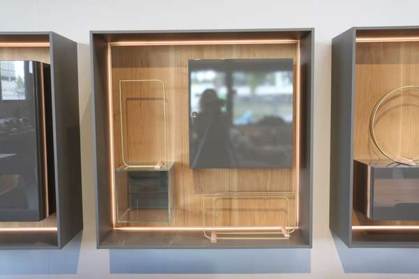 LEMA Module LT40_2 wandkast - Materiaal