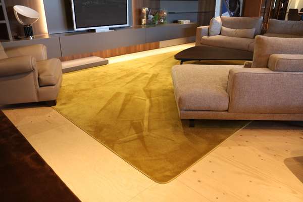 van Besouw Yellow vloerkleed - 300x400 - Materiaal