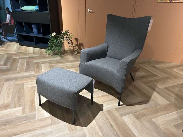 Pode Transit fauteuil met poef - Materiaal
