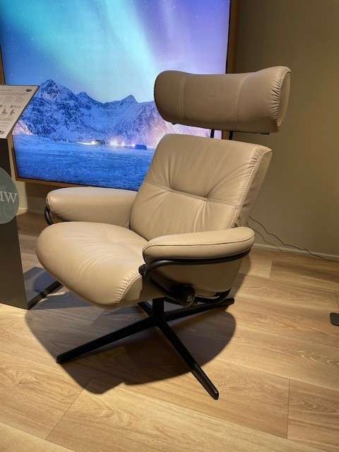 Stressless Berlin relaxfauteuil met poef - Materiaal